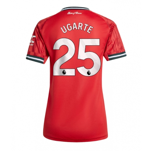 Billige Fotballdrakt Manchester United Manuel Ugarte #25 Replika Hjemmedrakt Dame 2025-26 Kortermet Billige Fotballdrakt Manchester United Manuel Ugarte #25 Replika Hjemmedrakt Dame 2025-26 Kortermet